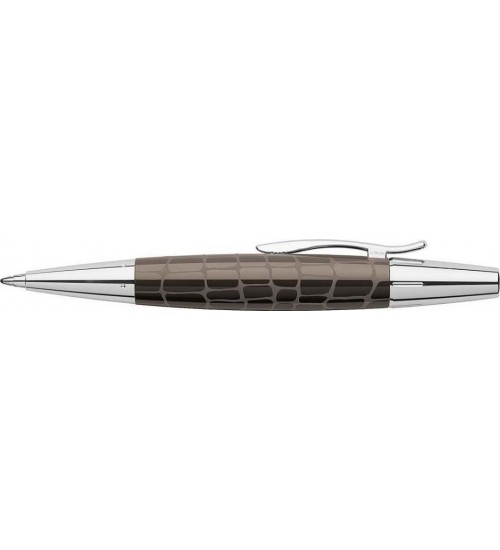 Faber-Cast. E-Motion Croco Brown Ballpoint