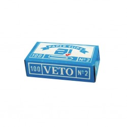 Συνδετήρες Veto No.2 100τμχ