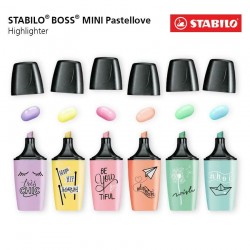 Μαρκαδόρος Υπογράμμισης Stabilo Boss Pastel Mini