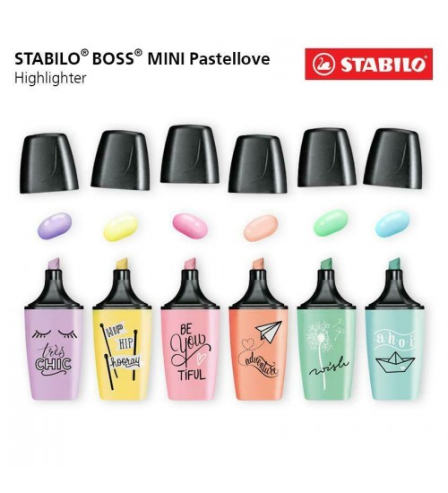 Μαρκαδόρος Υπογράμμισης Stabilo Boss Pastel Mini